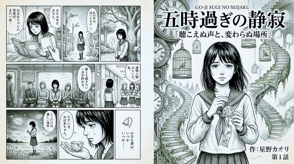 Geminiで不思議な漫画
