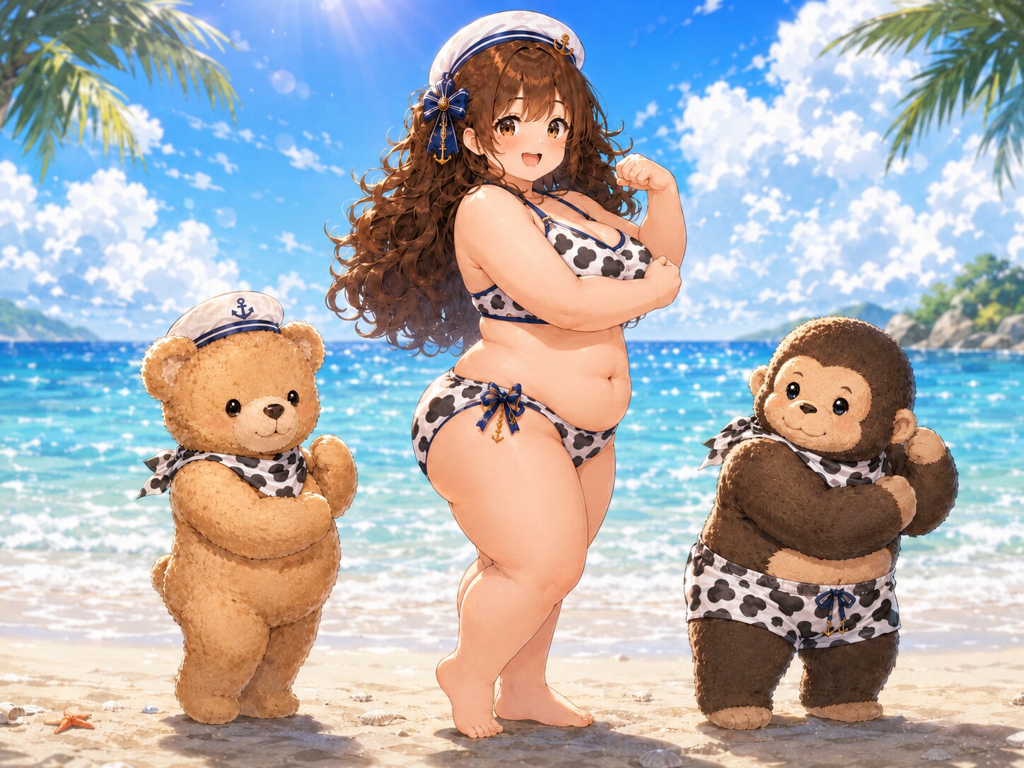 ハイ！サイドチェスト！