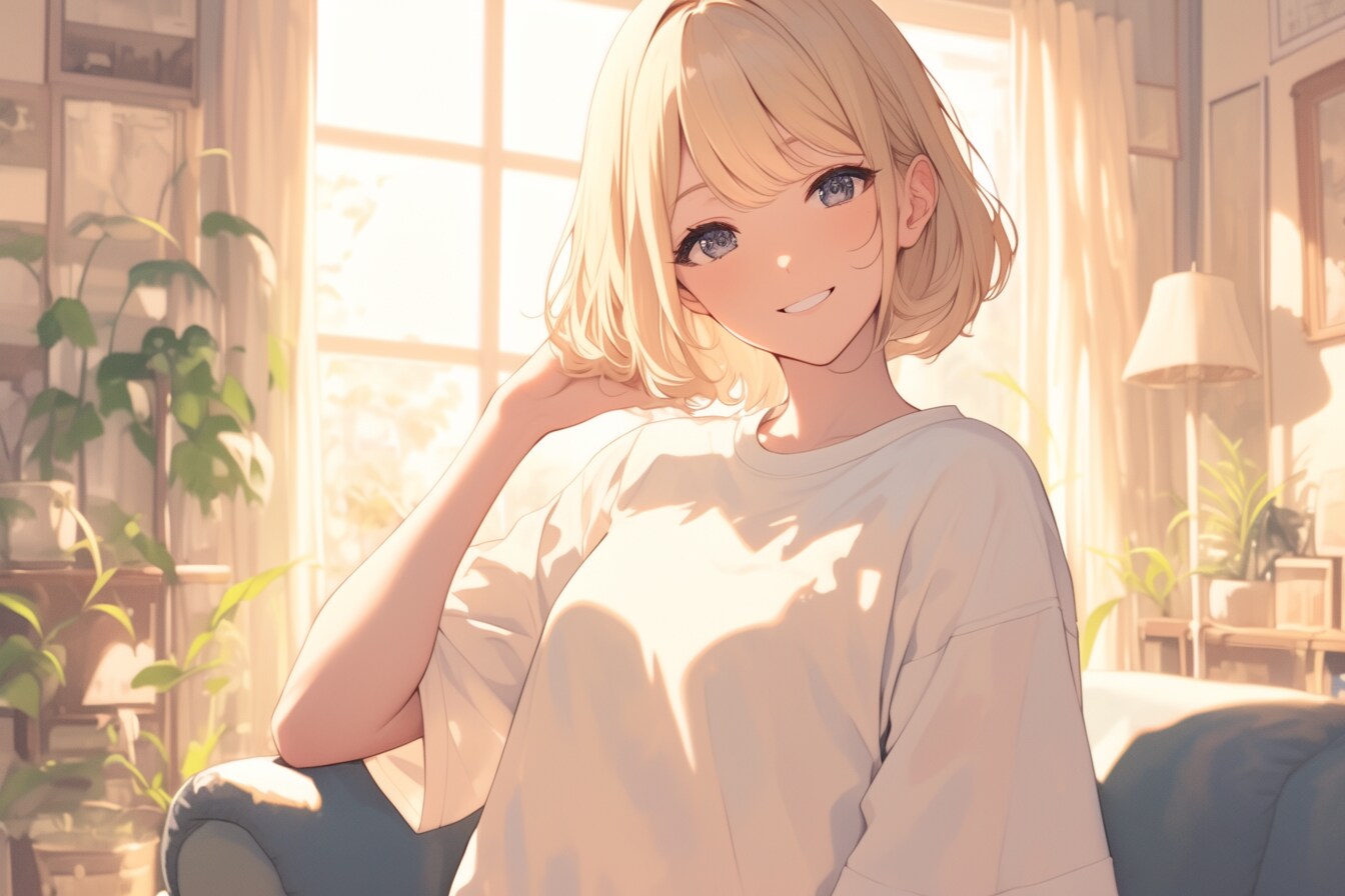 マッシュカットの子✨59 | の人気AIイラスト・グラビア