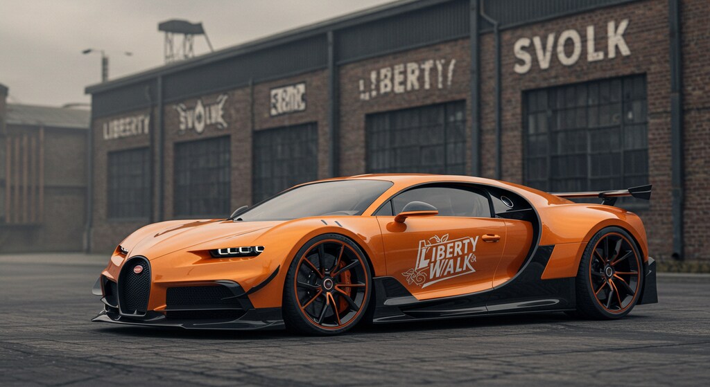 リバティーウォークブガッティビジョングランツーリスモ