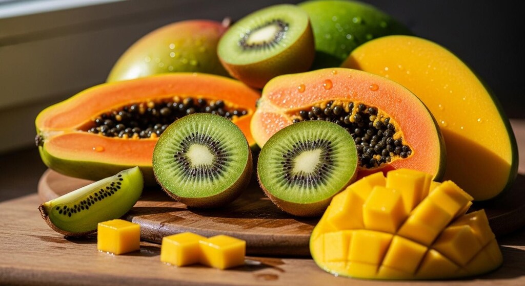 君たちキウイ・パパイア・マンゴーだね。