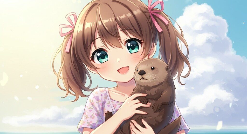 ラッコと はるかちゃん