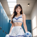 ロッカールームのチアガール09 4枚目