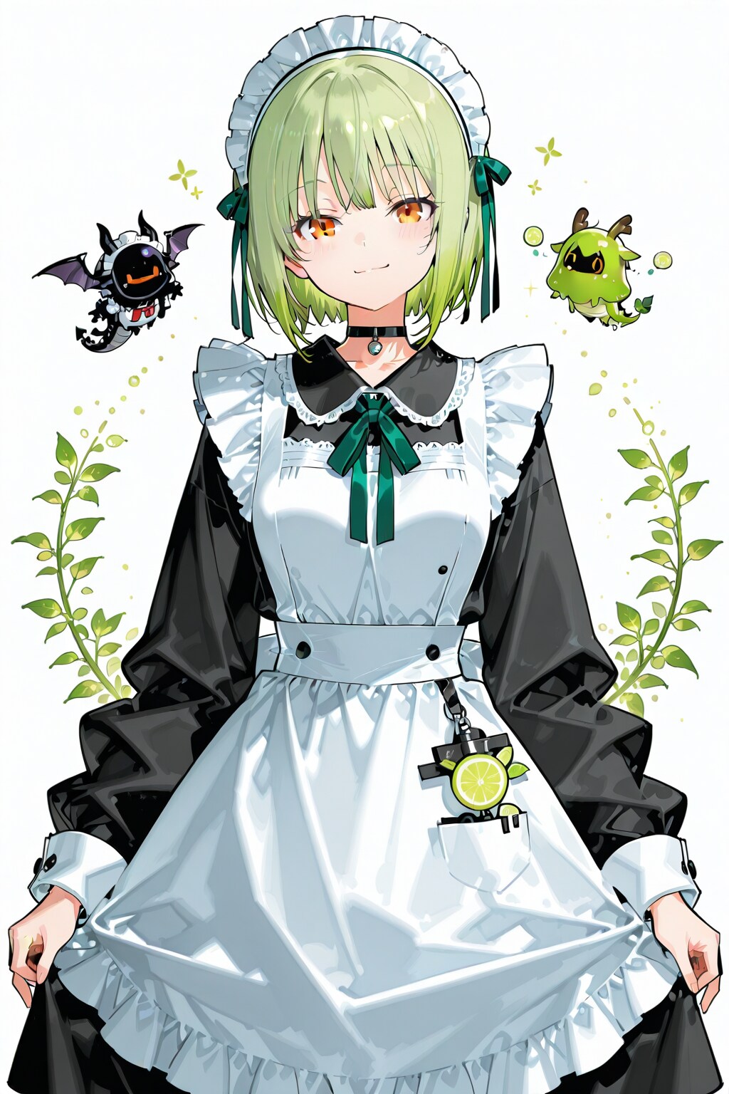 角と、袖と時々 使い魔さん。 | の人気AIイラスト・グラビア