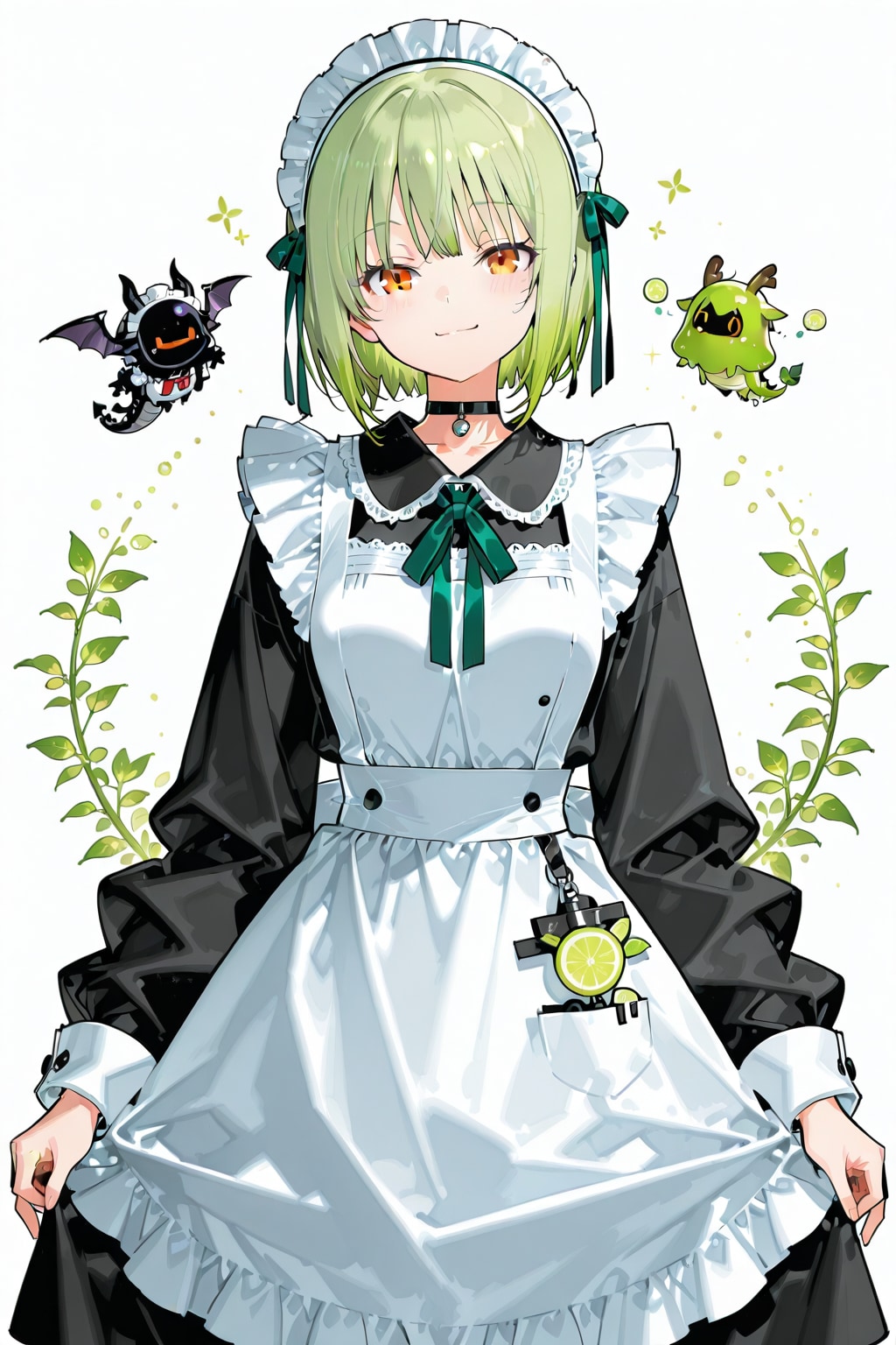 角と、袖と時々 使い魔さん。