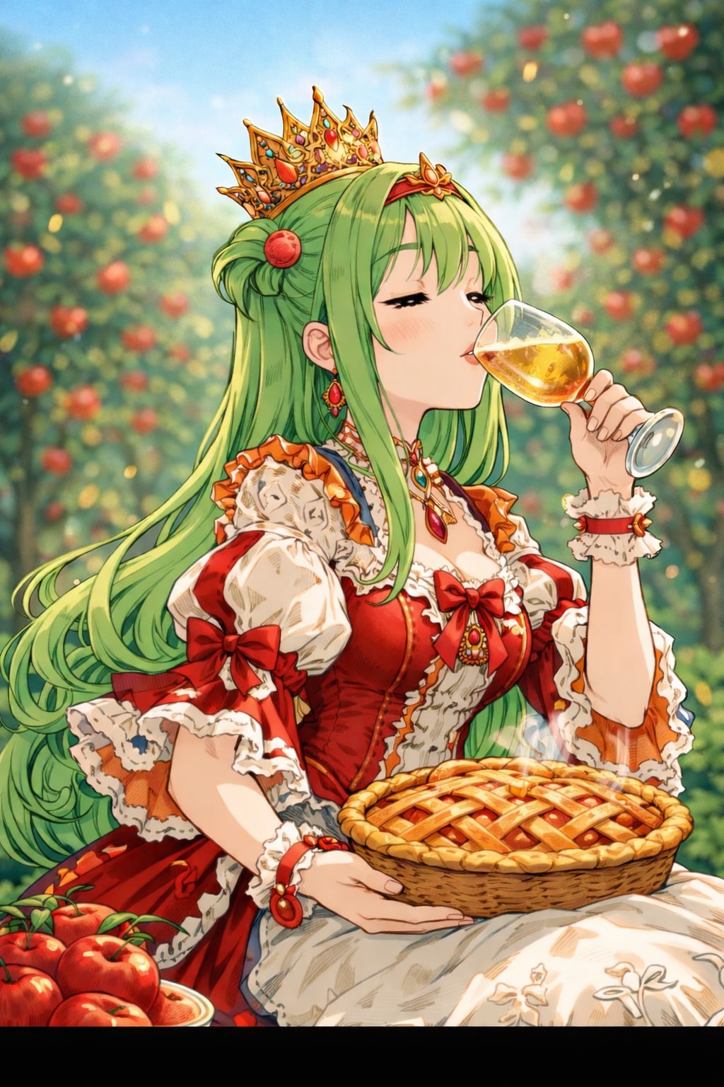 林檎王女の収穫祝杯