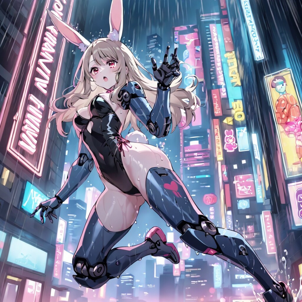 サイバーパンクメカバニーガール260525