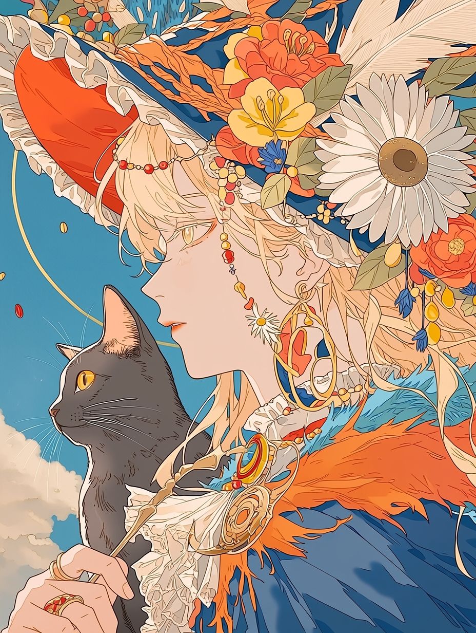 魔女と猫