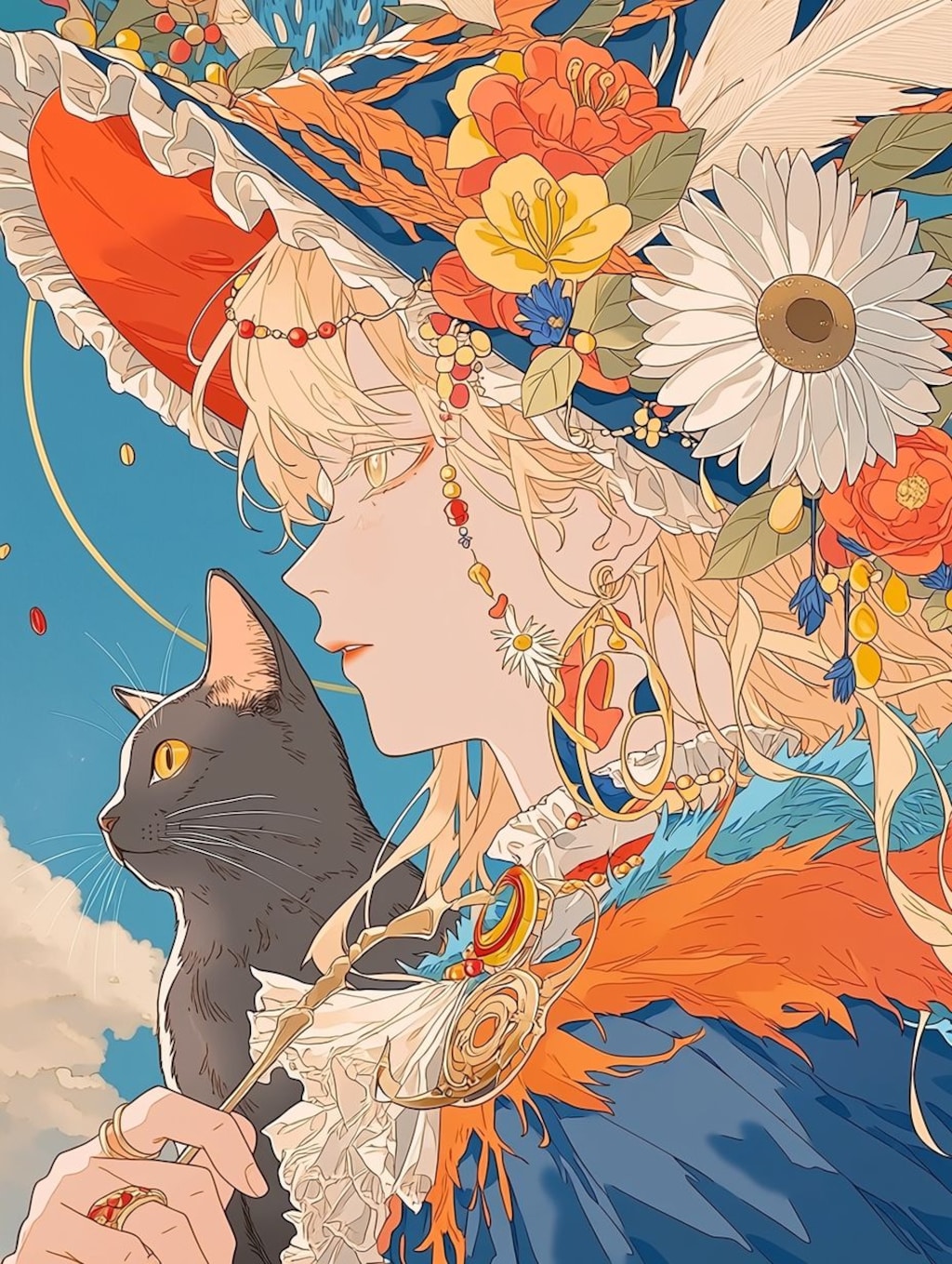魔女と猫