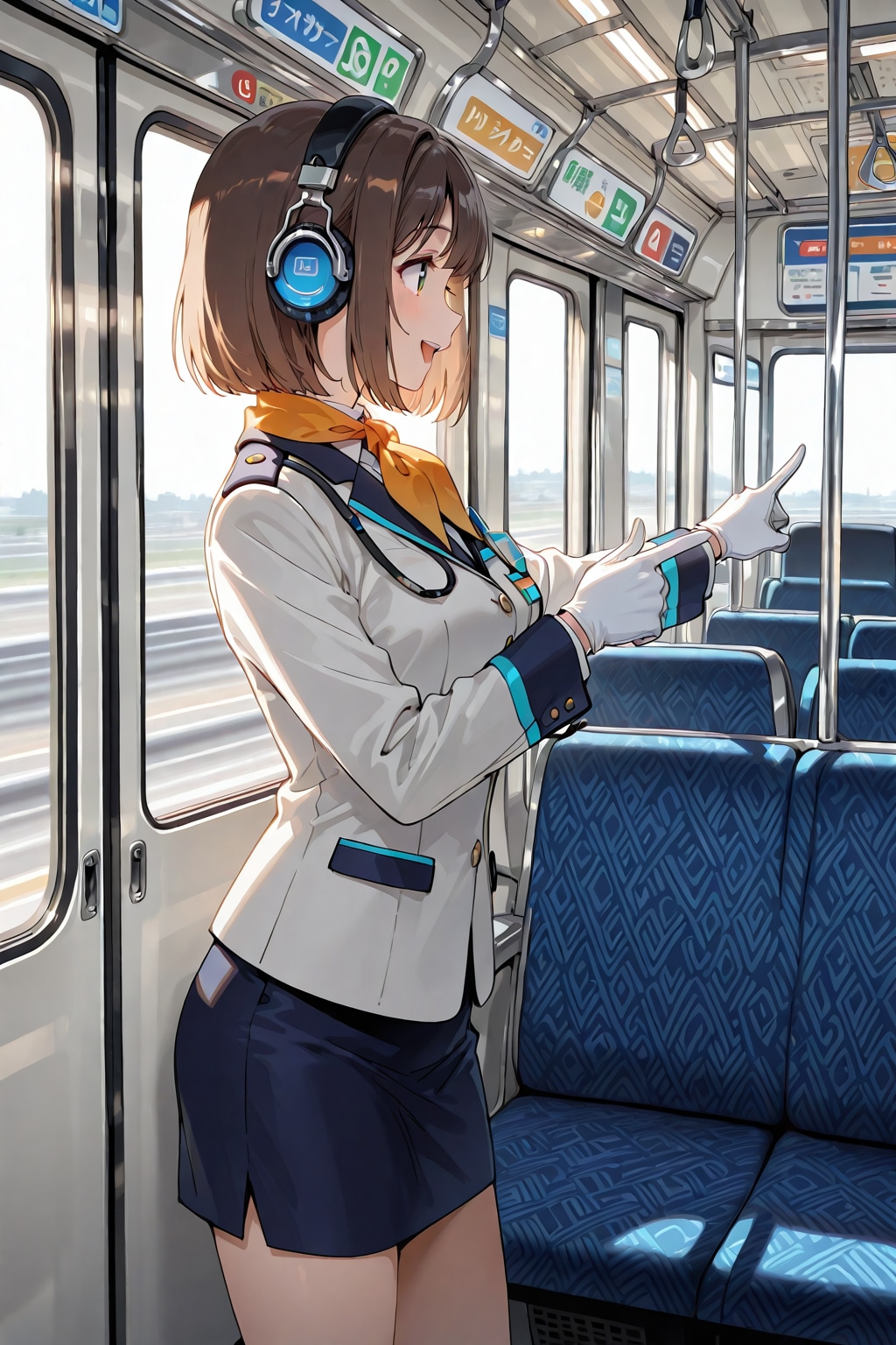 あっちをご覧ください