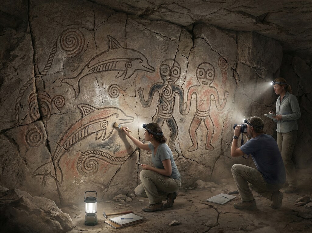 世界各地に残る イルカが攻めてきた痕跡