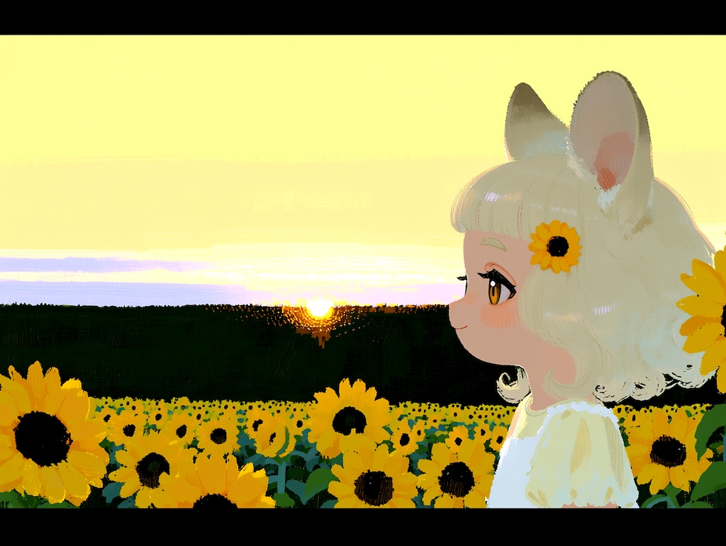 夕暮れ