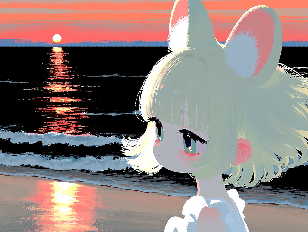 夕暮れ