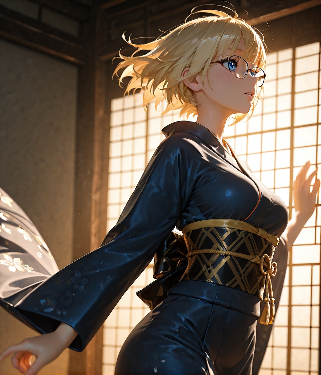 「着物着ると清楚に見える・・・これだ！」