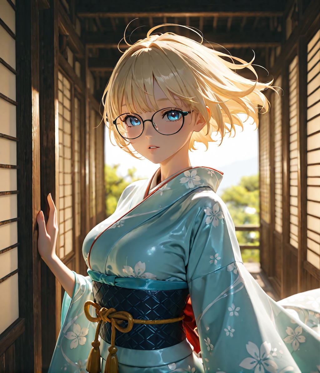 「着物着ると清楚に見える・・・これだ！」