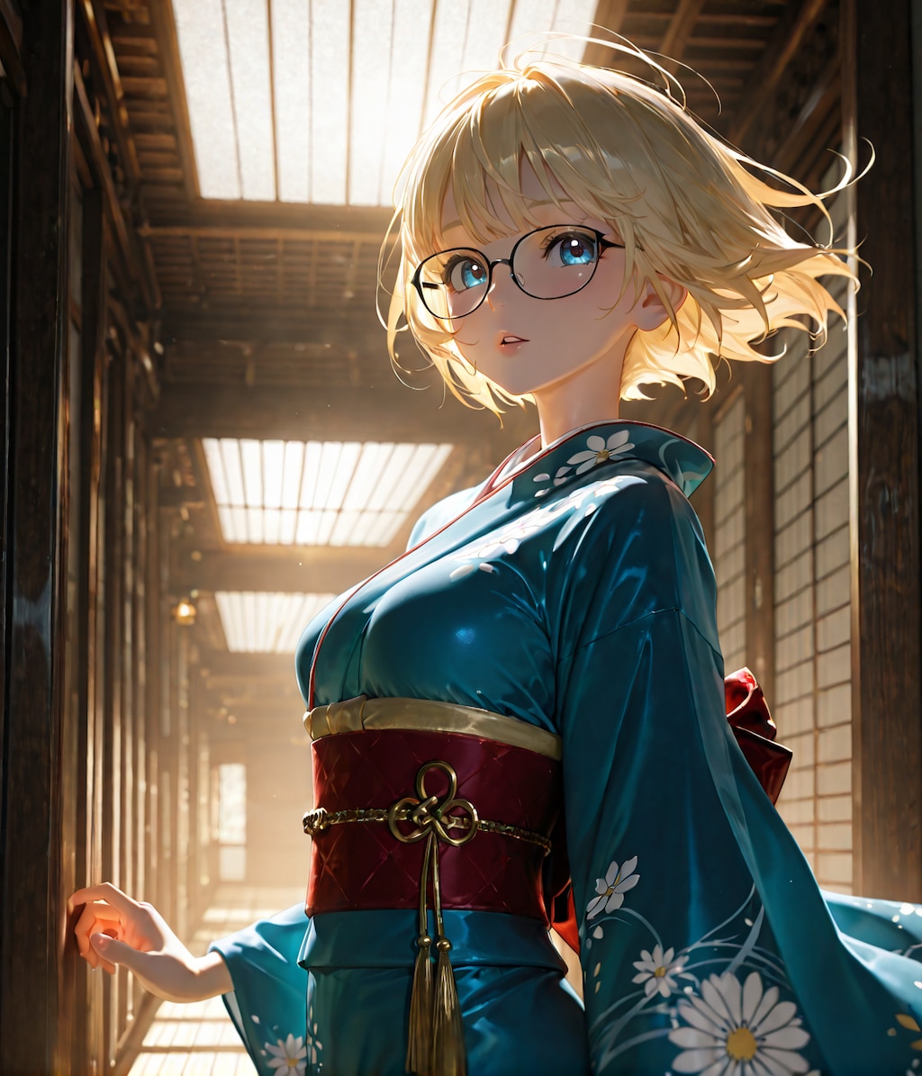 「着物着ると清楚に見える・・・これだ！」