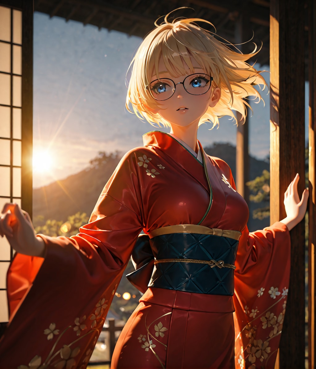 「着物着ると清楚に見える・・・これだ！」