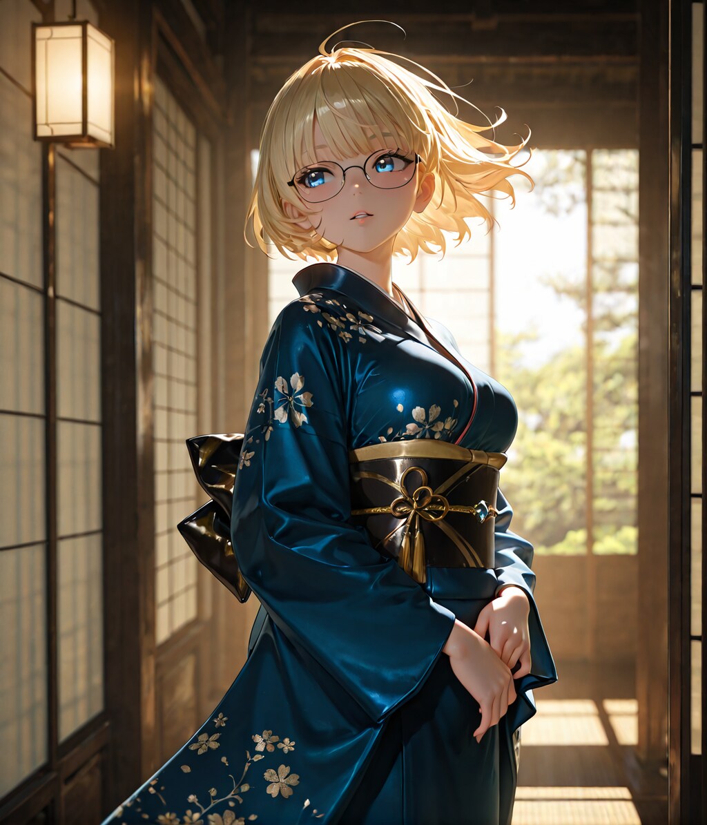 「着物着ると清楚に見える・・・これだ！」