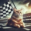 レースクイーンの猫 2枚目