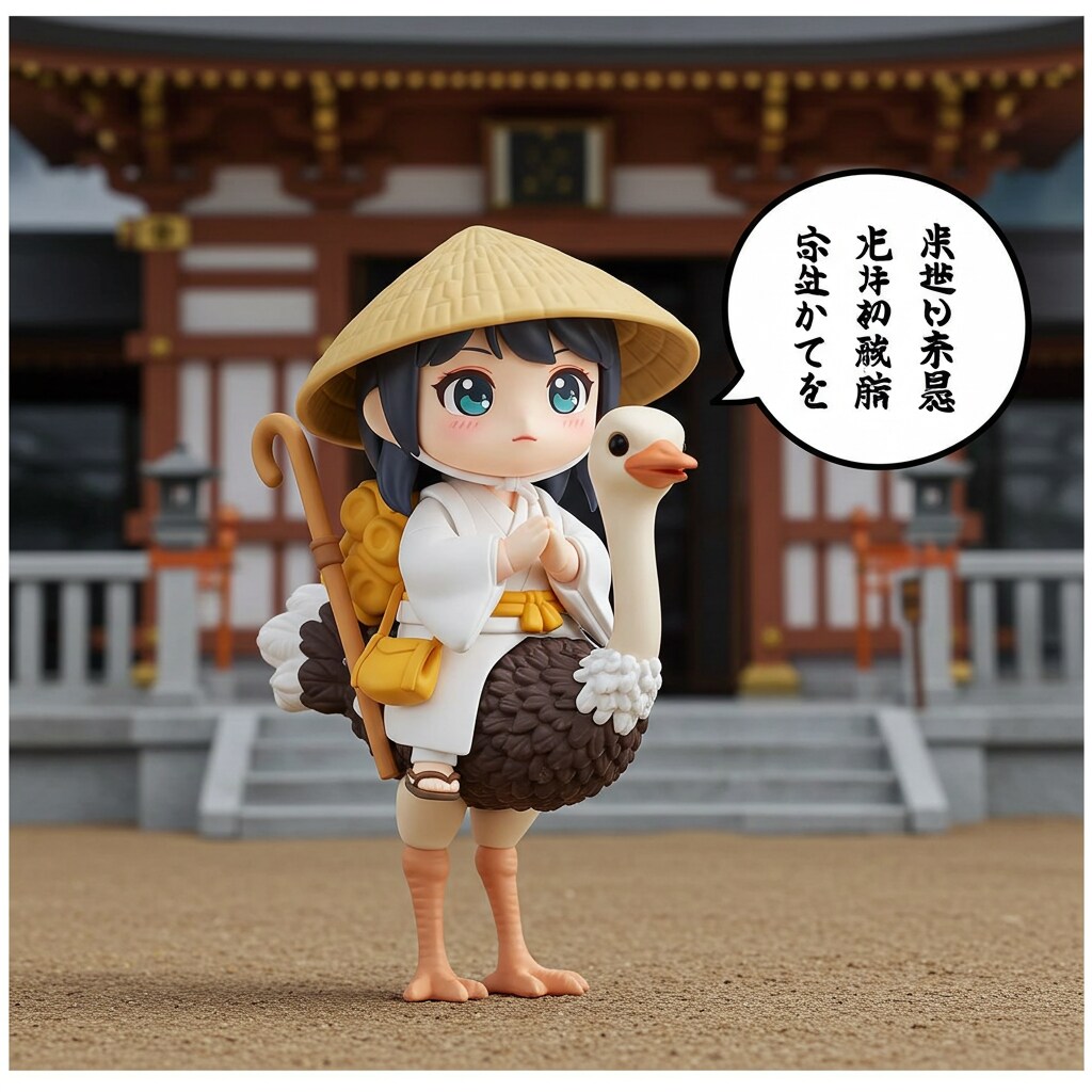 お遍路さんフィギュア