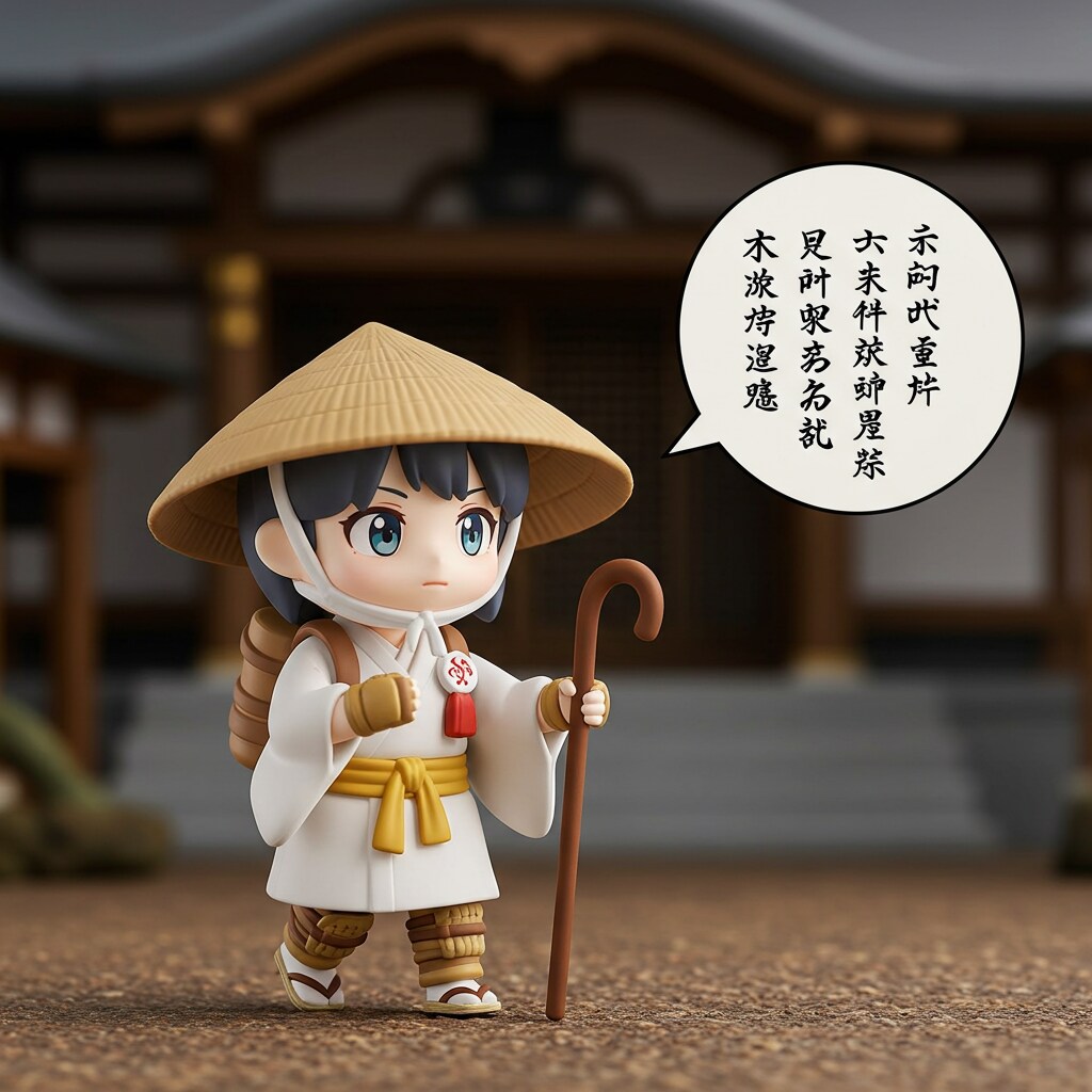 お遍路さんフィギュア | の人気AIイラスト・グラビア