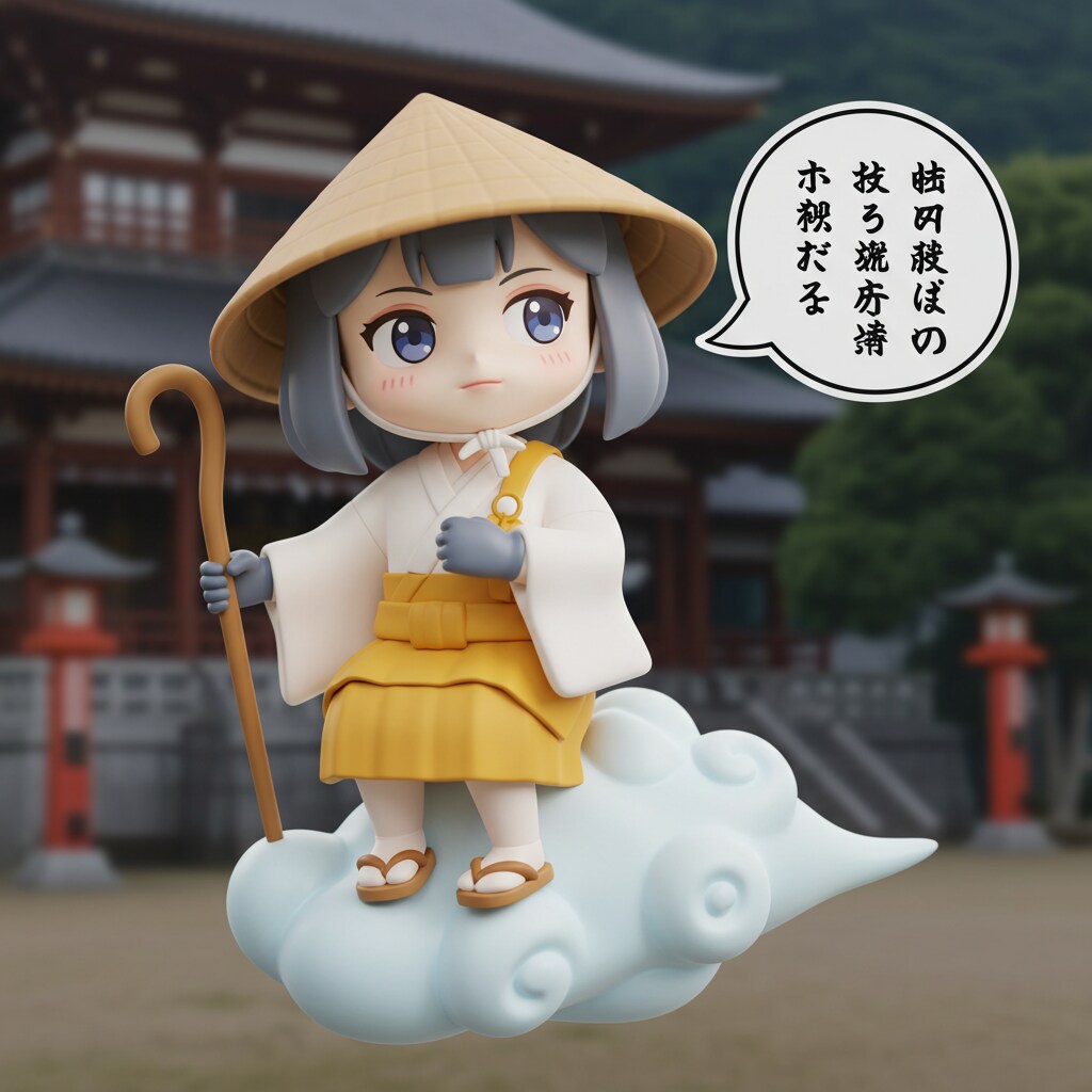 お遍路さんフィギュア