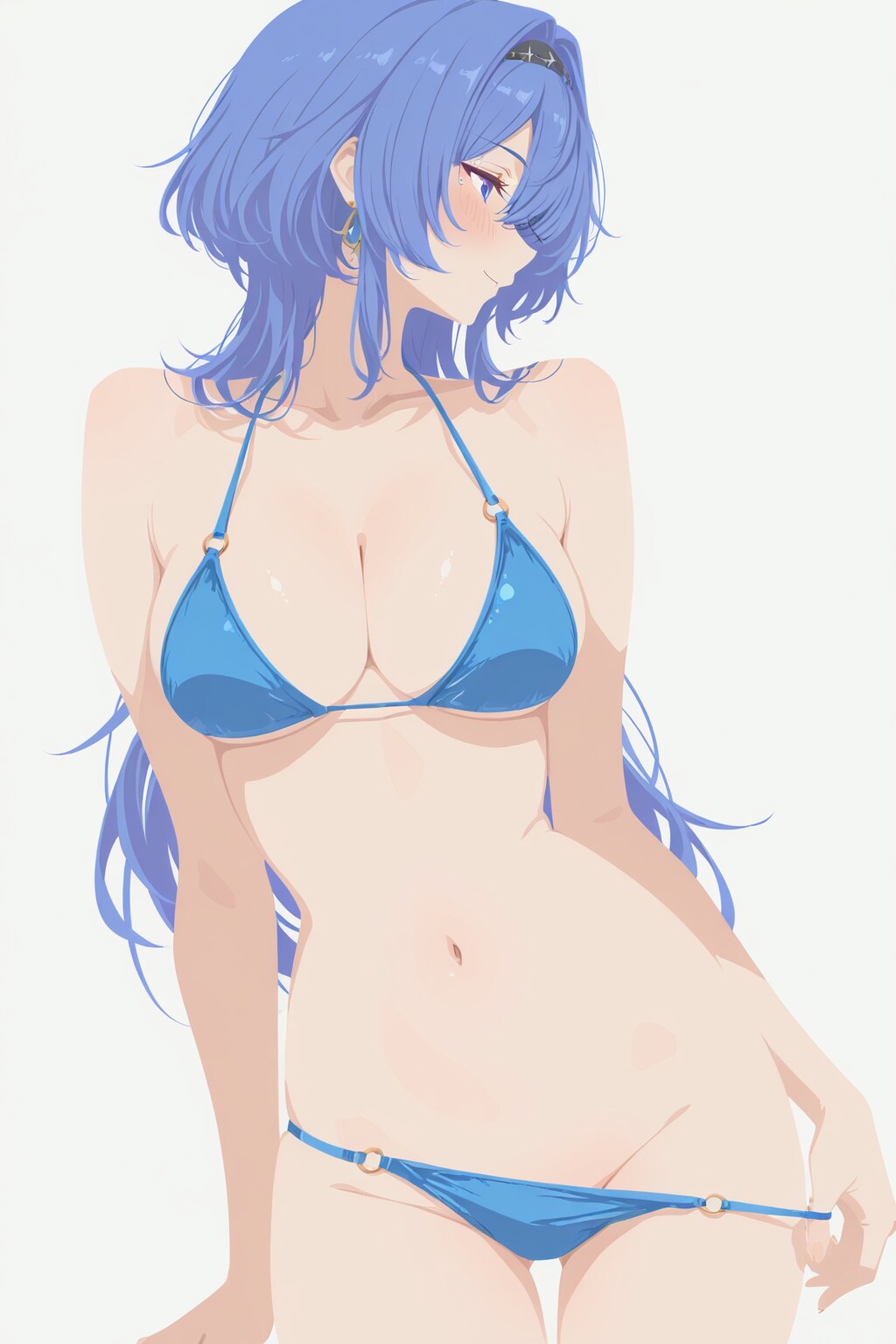 主線無しテイストのイラスト