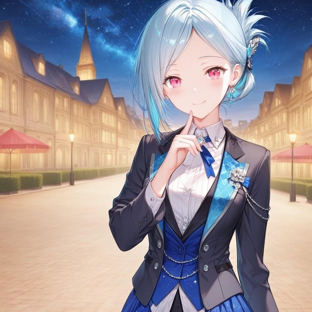 男装の雪女さん