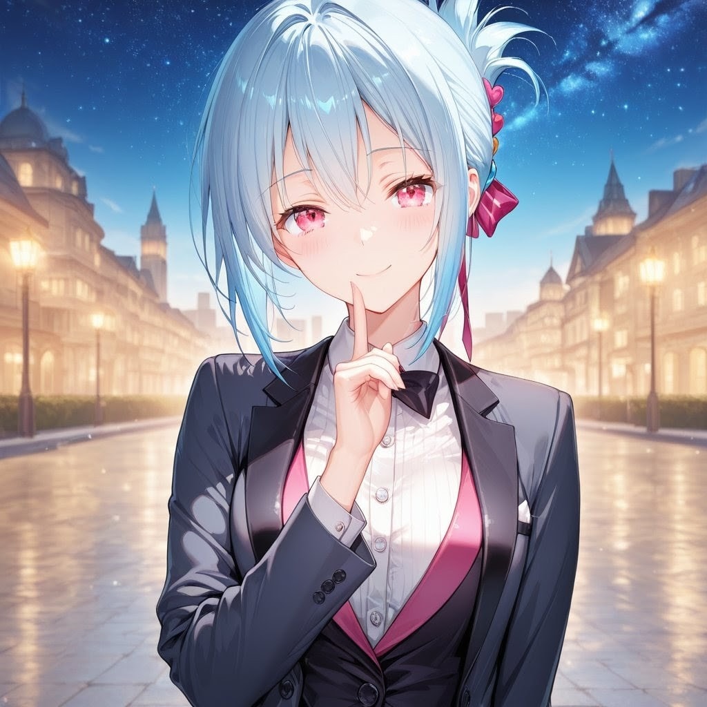 男装の雪女さん