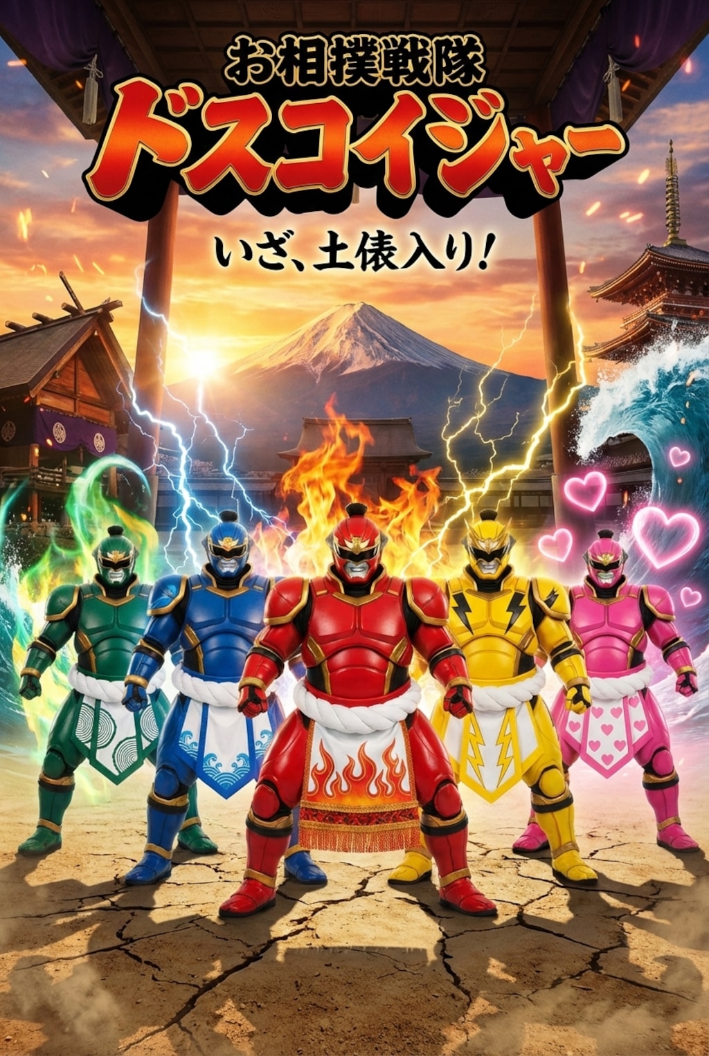 お相撲戦隊ドスコイジャー