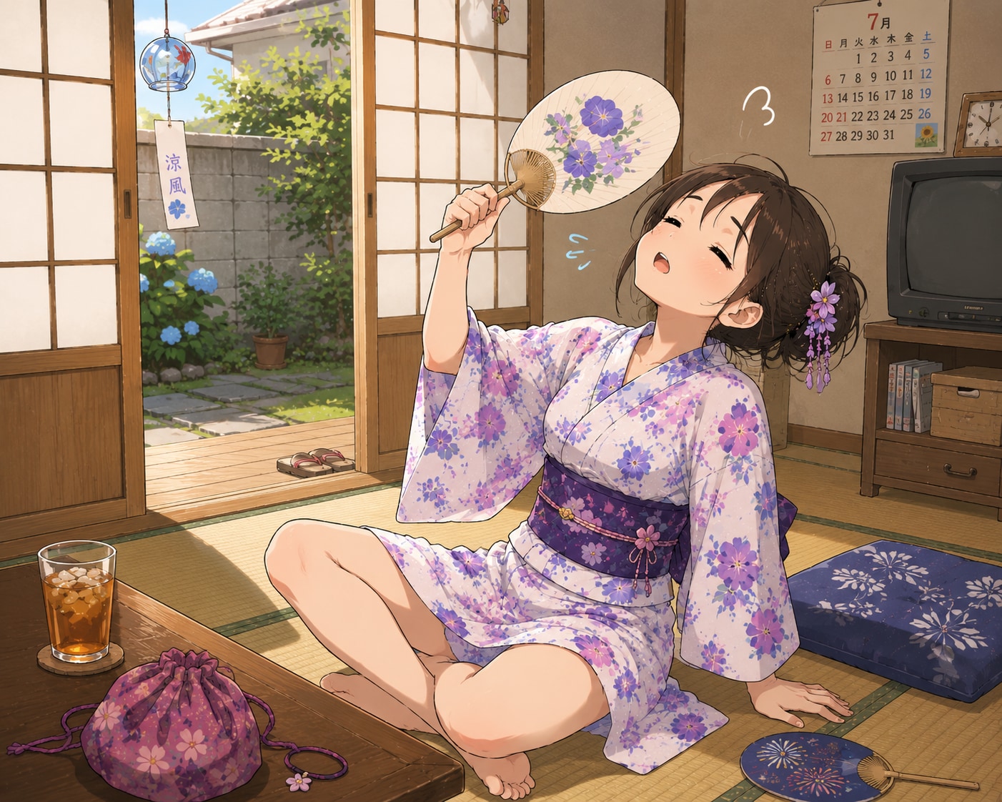 祭から帰宅