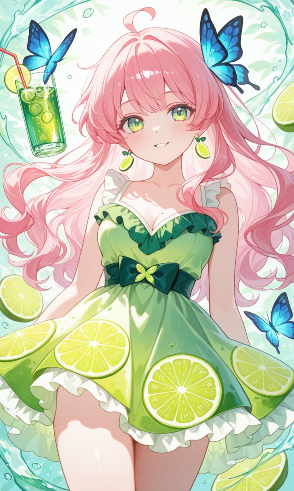 しゅわしゅわライムソーダ