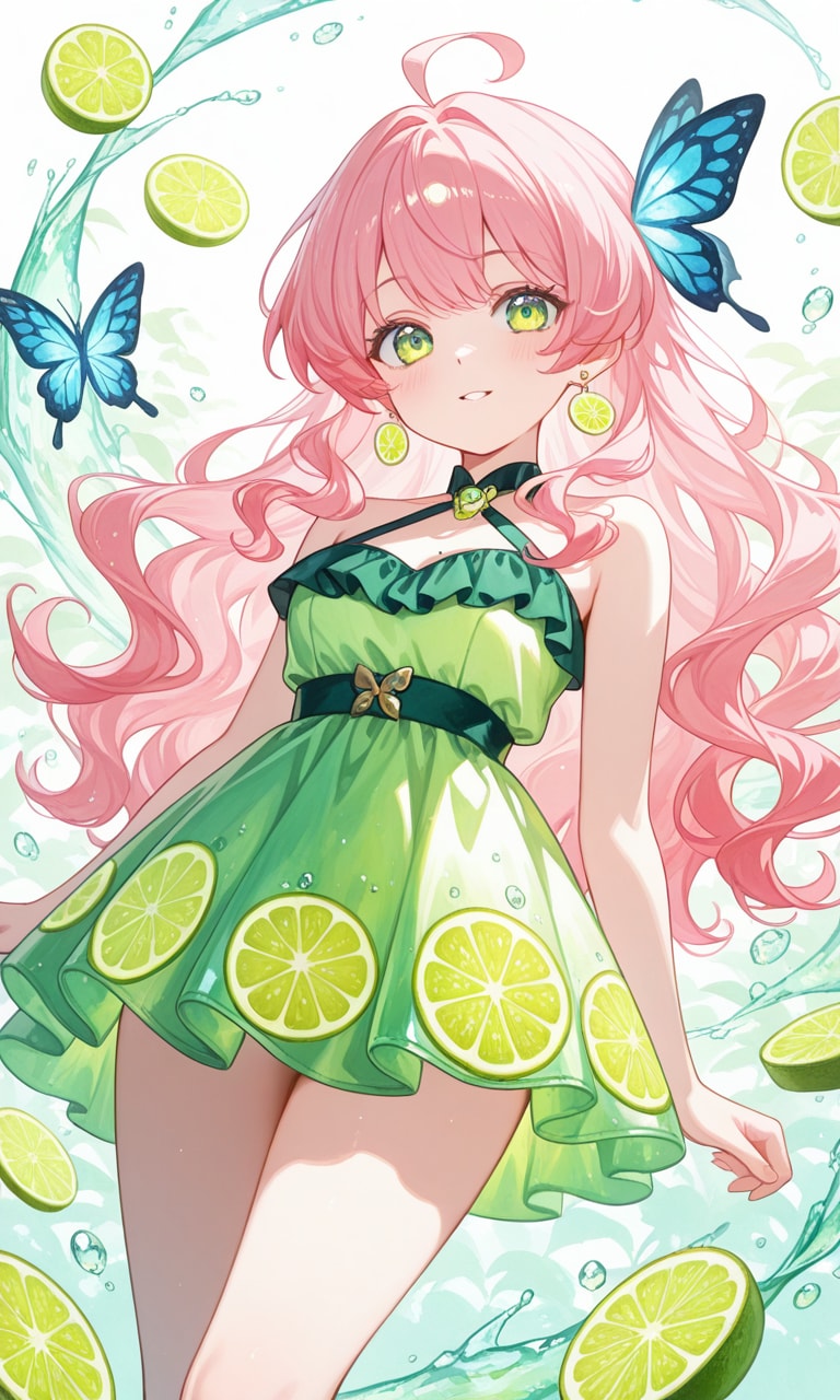 しゅわしゅわライムソーダ