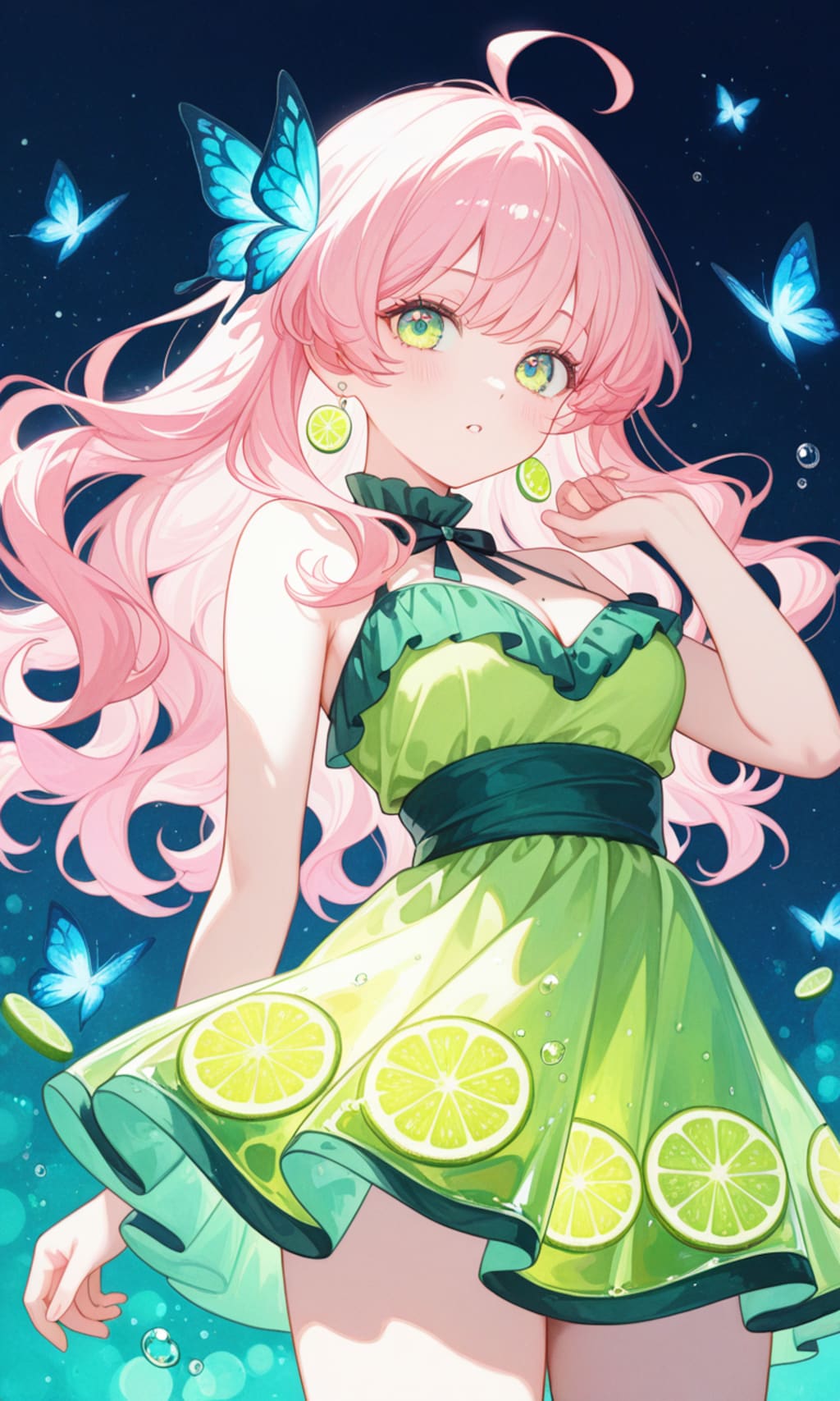 しゅわしゅわライムソーダ