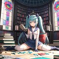 初音ミク✕セーラー戦士風 2枚目