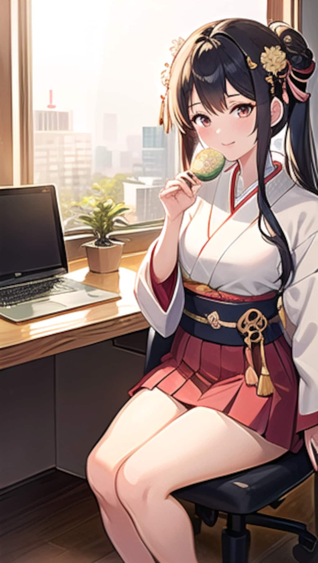 これ？これはミキプルーンの苗木（嘘）