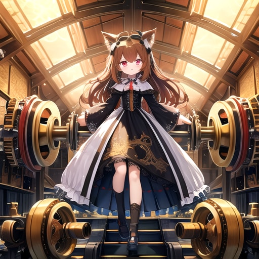 スチームパンクフォックス　FROST版 | の人気AIイラスト・グラビア