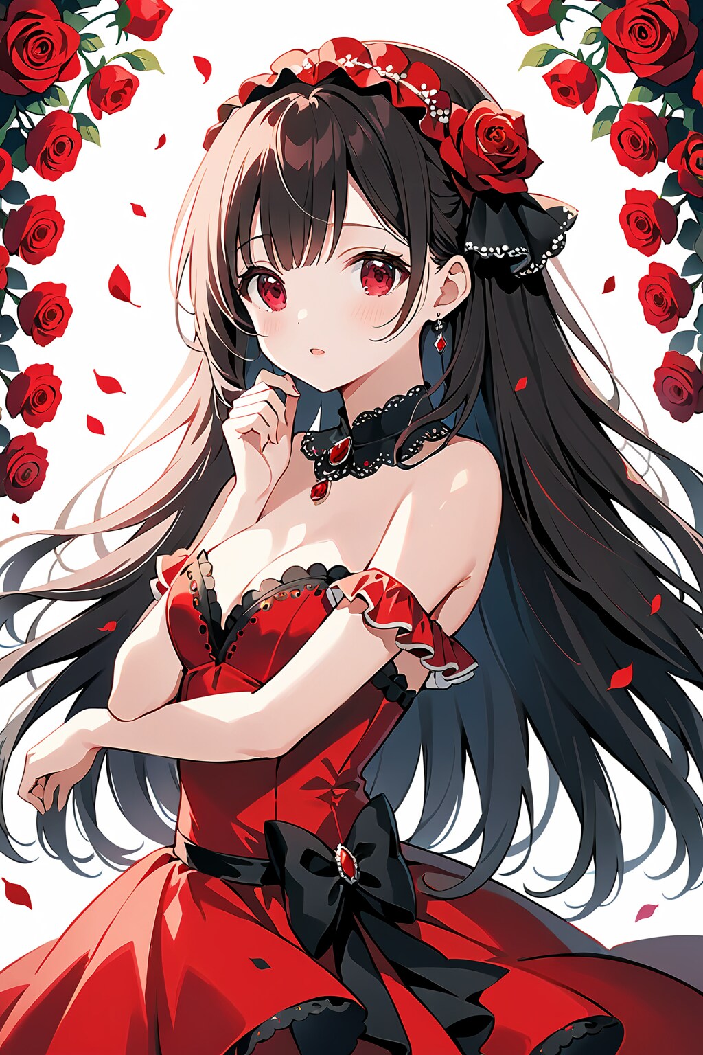 情熱の赤 | の人気AIイラスト・グラビア