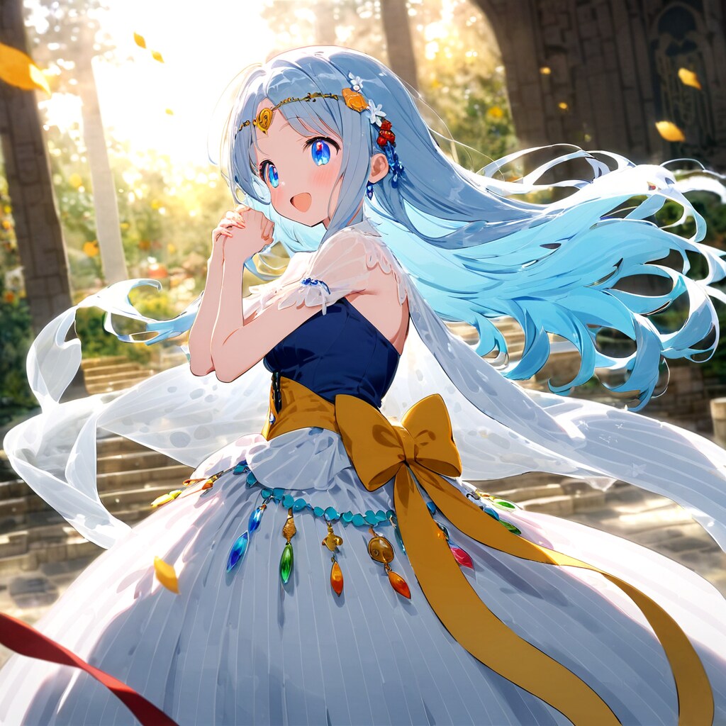 青い魔法使い | の人気AIイラスト・グラビア