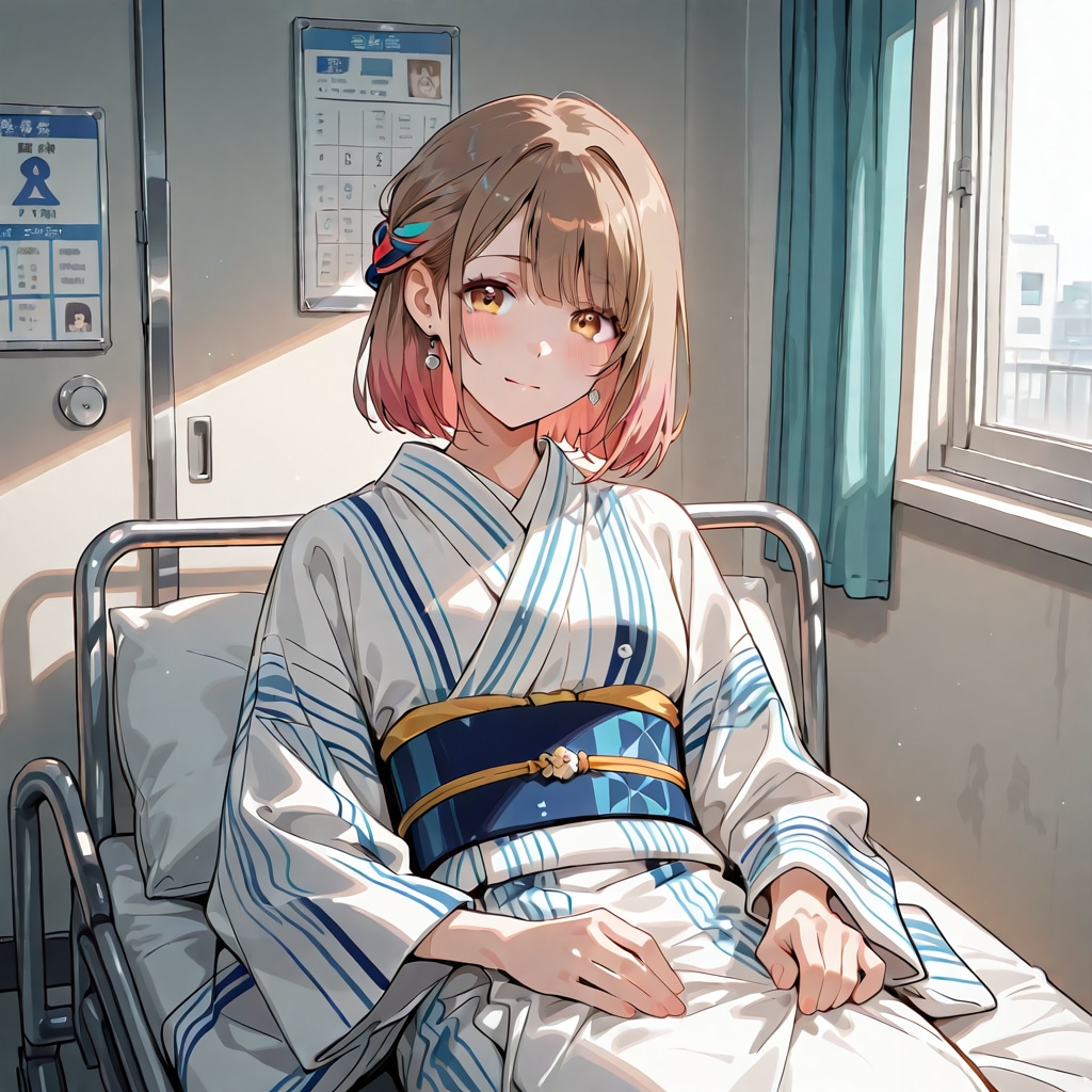 お友達が入院しました