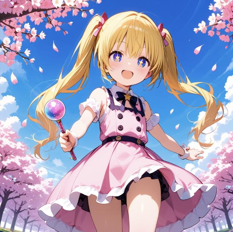 桜並木☆ | の人気AIイラスト・グラビア