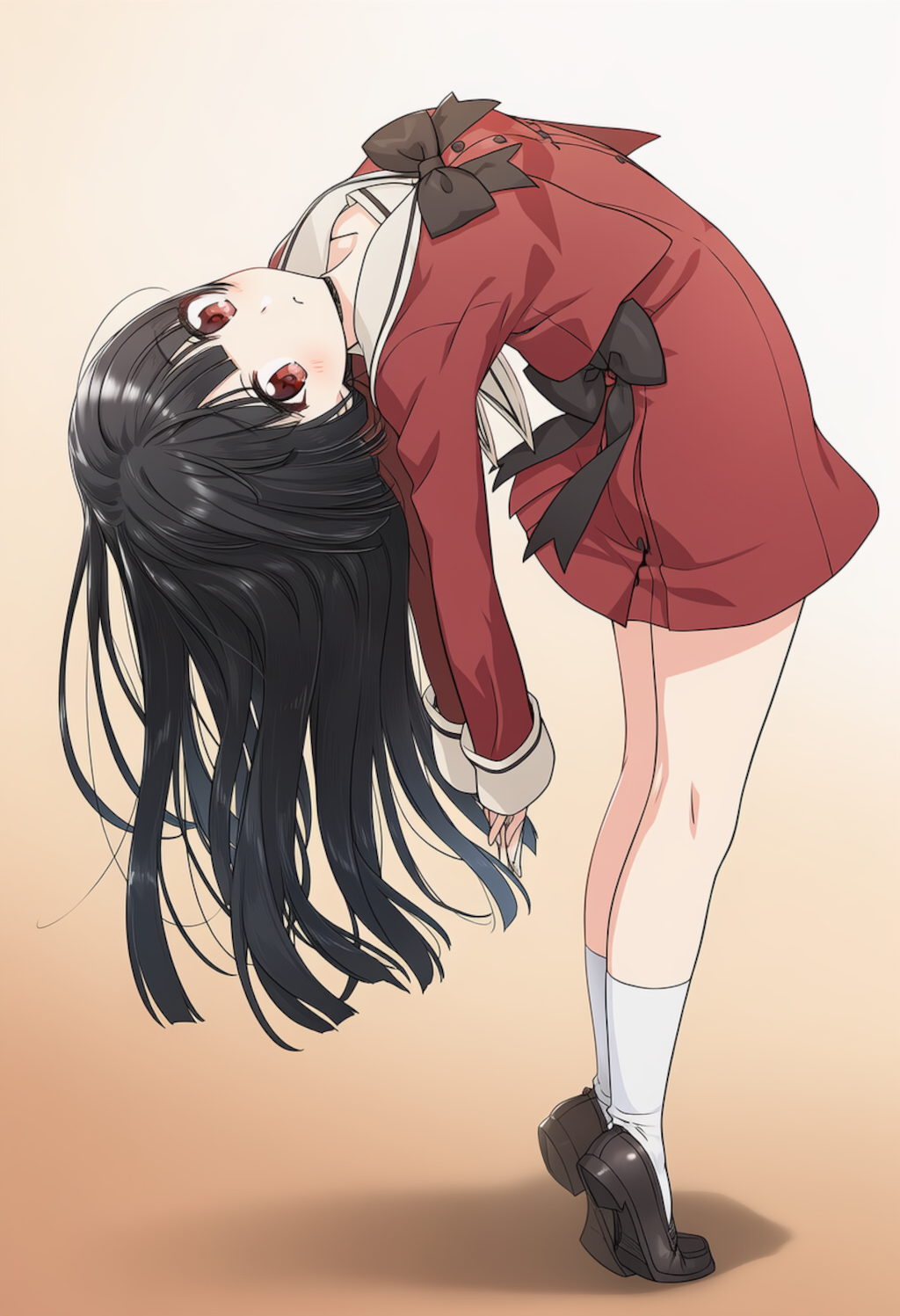 制服　後ろ反り22