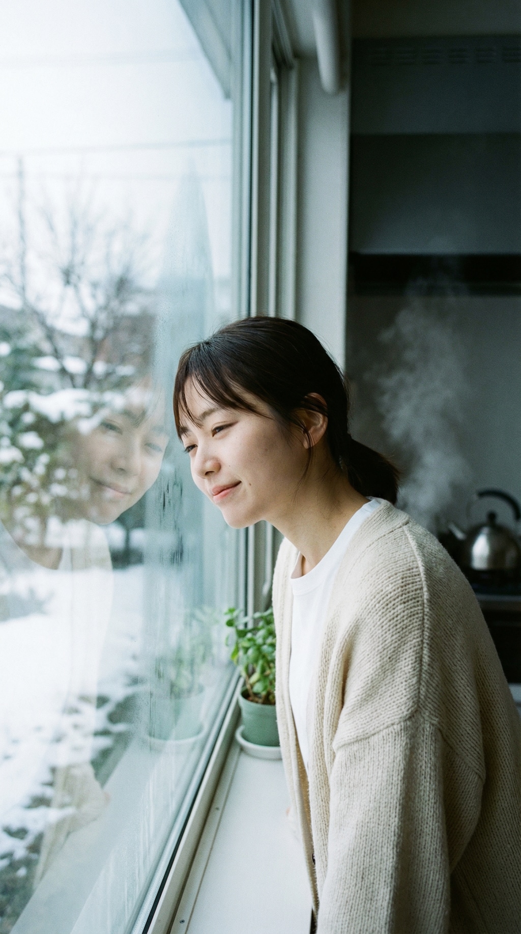 Tracing Goodbye on the Glass