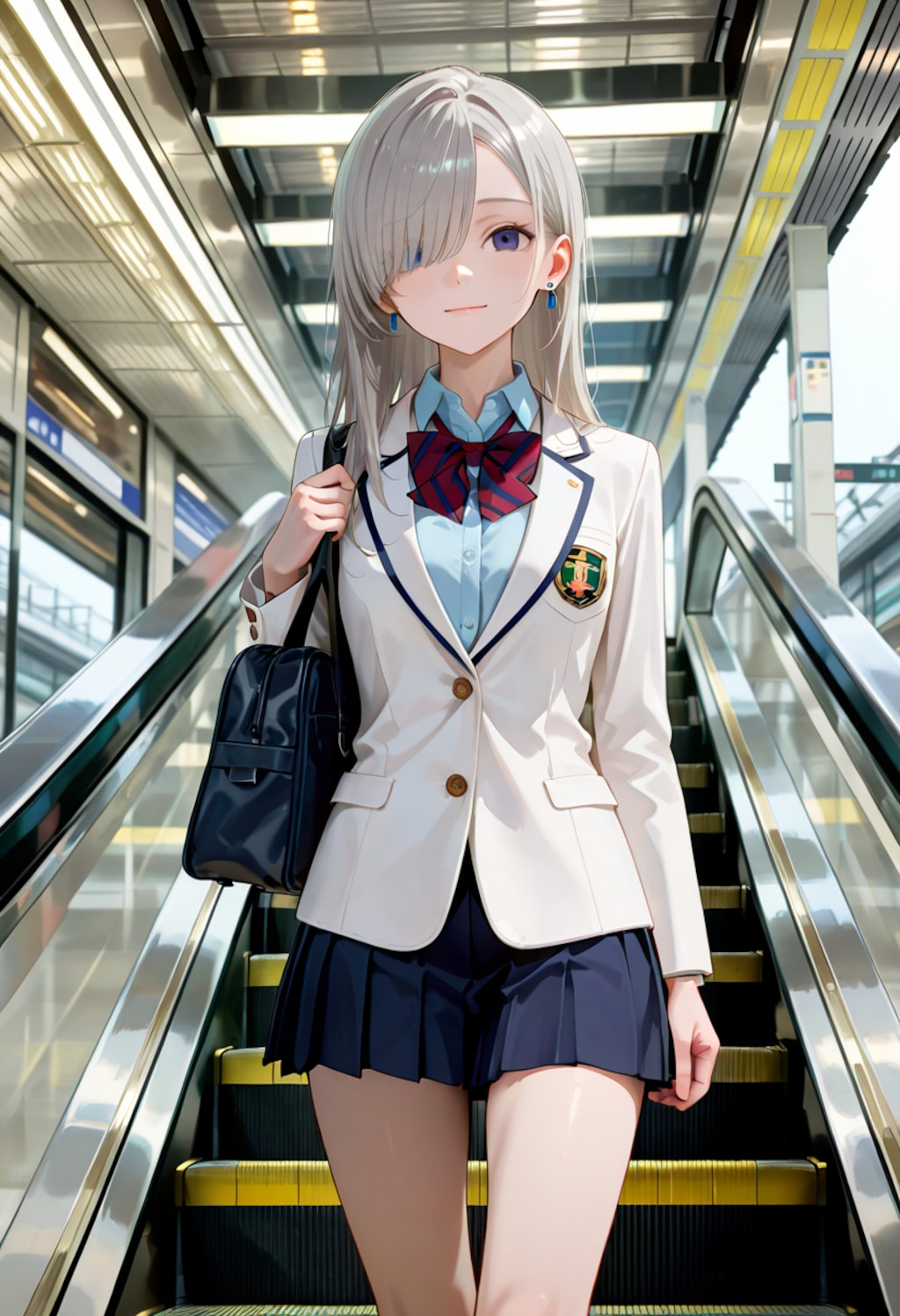 由璃亜 school uniform (4)