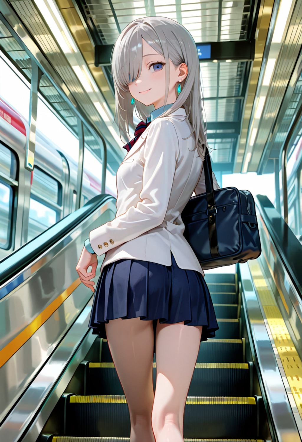 由璃亜 school uniform (4)