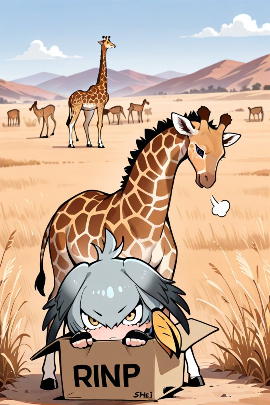 ハシビロコウちゃん