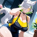 【今日の腹筋】狼娘花屋でバイトする 4枚目