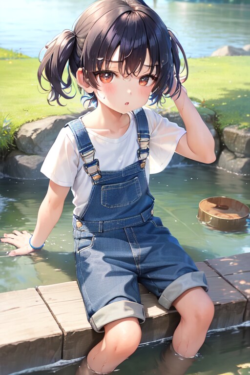 水遊び