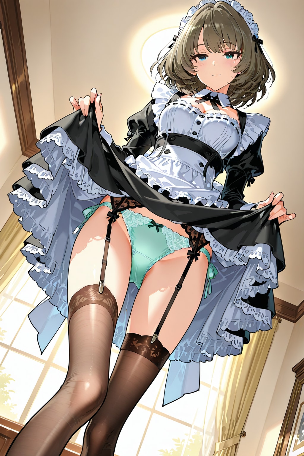 うふふっ・・・はい・・・これで満足かしら？