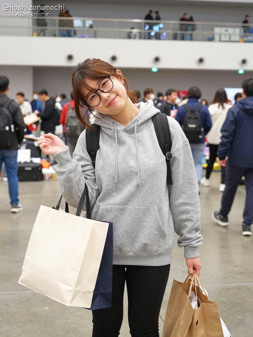 戦利品を抱えて、オタク女子の至福